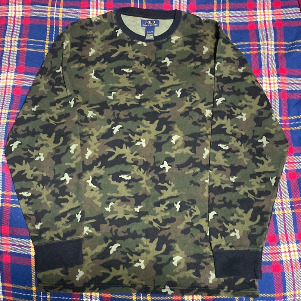 Polo by Ralph Lauren long sleeved camo thermal